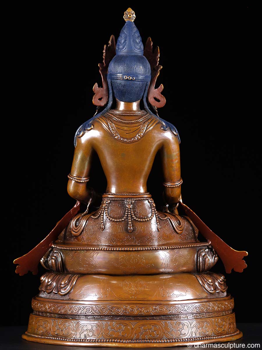 Bhumisparsha Mudra Shakyamuni Buddha Statue (7n61)
